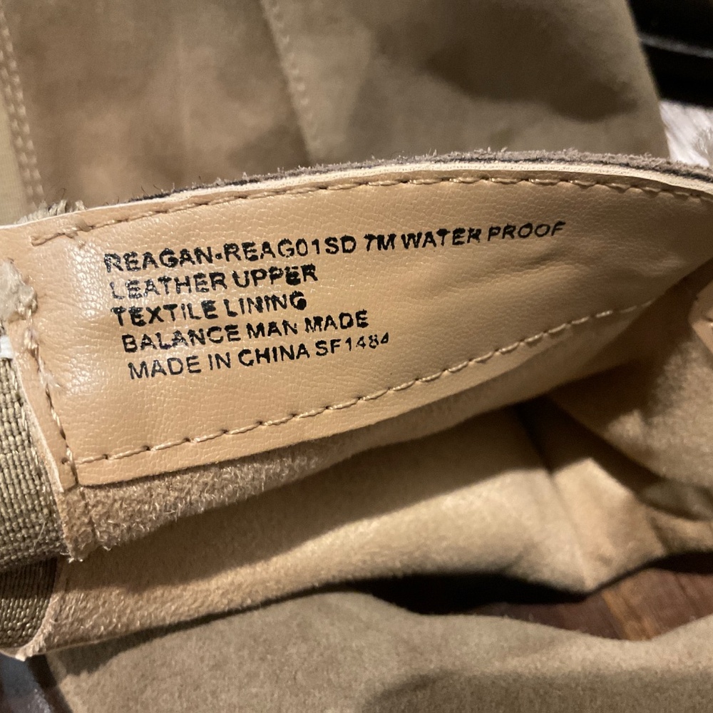 Blondo Reagan Waterproof High Lug Boot Tan size 7 - Picture 10 of 10